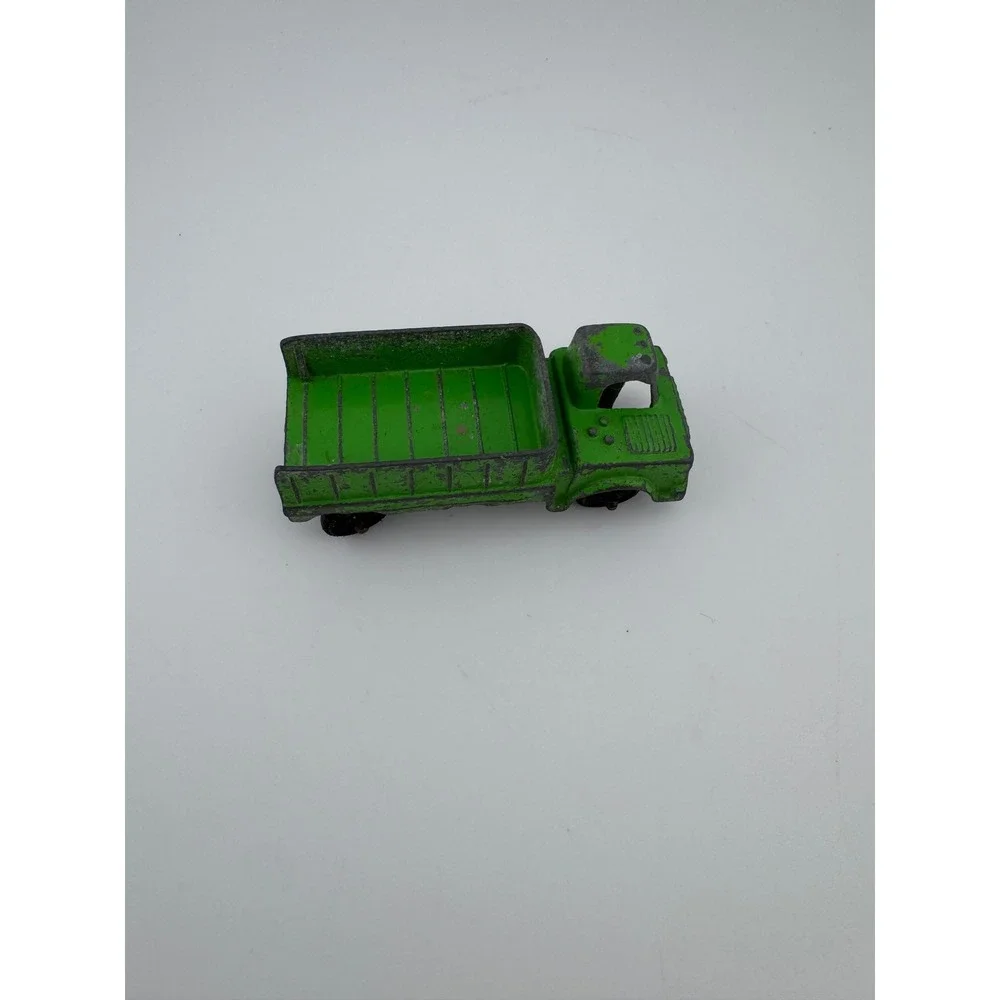 Vintage 1967 Tootsie Toy Diecast Shuttle‎ Truck Green Dump Truck Made in Chicago